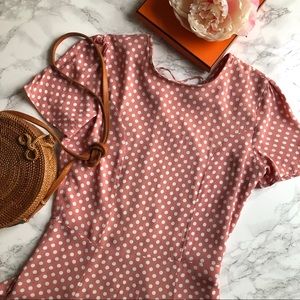 💕PRIVACY PLEASE PINK DOT DRESS💕